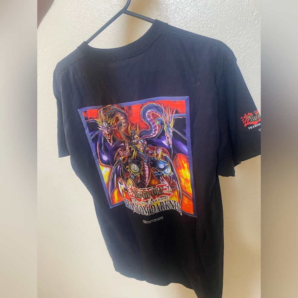 Vintage yu gi oh trading card t shirt great condition. Size medium